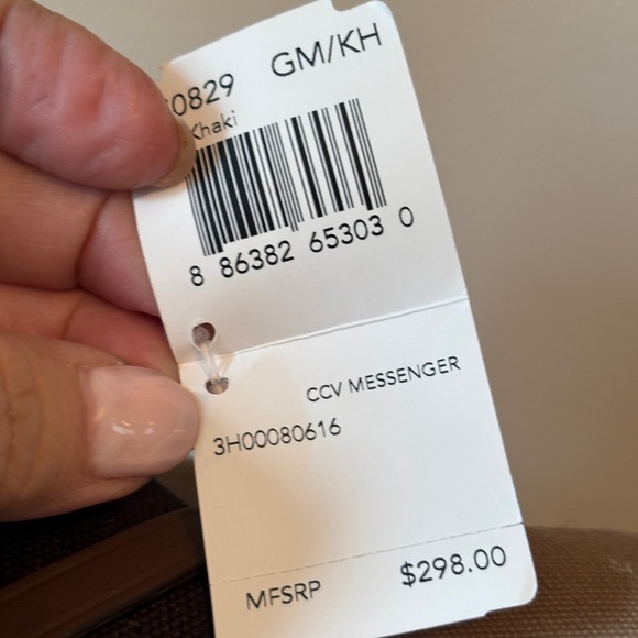 COACH Camden Canvas Brown Canvas Messenger Bag 70829. NWT - Picture 4 of 10